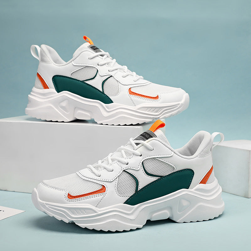 Men's Fashion Platform Sneakers - Casual Athleti