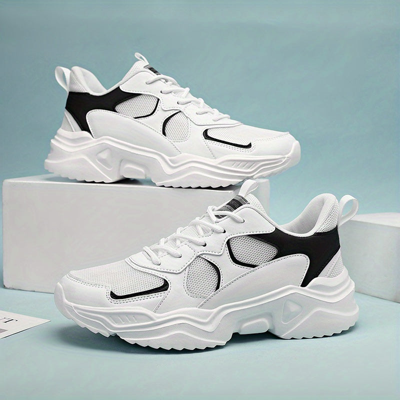 Men's Fashion Platform Sneakers - Casual Athleti