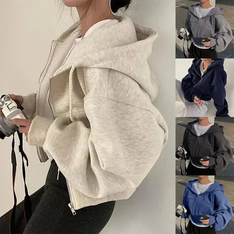 2024 Spring Autumn New Insfleece-lined