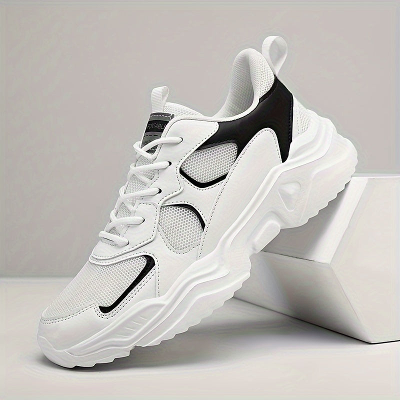 Men's Fashion Platform Sneakers - Casual Athleti