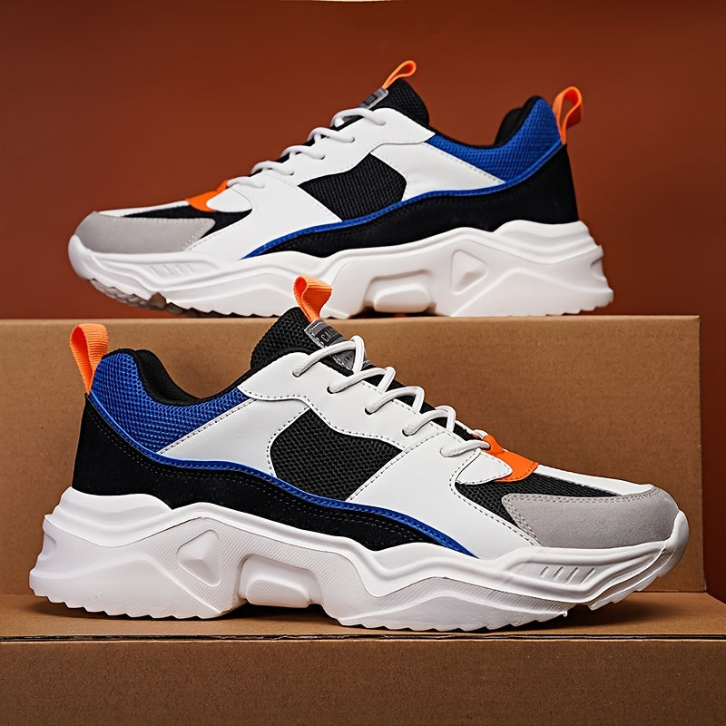 Men's Fashion Platform Sneakers - Casual Athleti